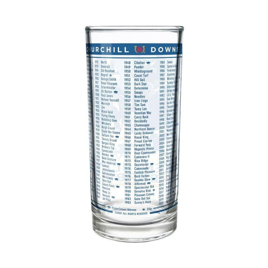 2021 Official 147th Kentucky Derby Julep Glass back