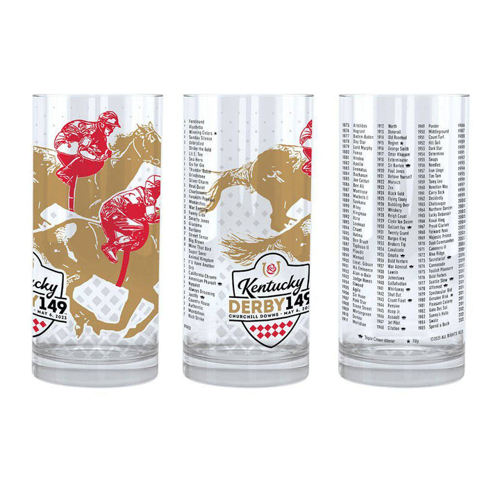 2023 Official 149th Julep Kentucky Derby Glass - A Taste of Kentucky