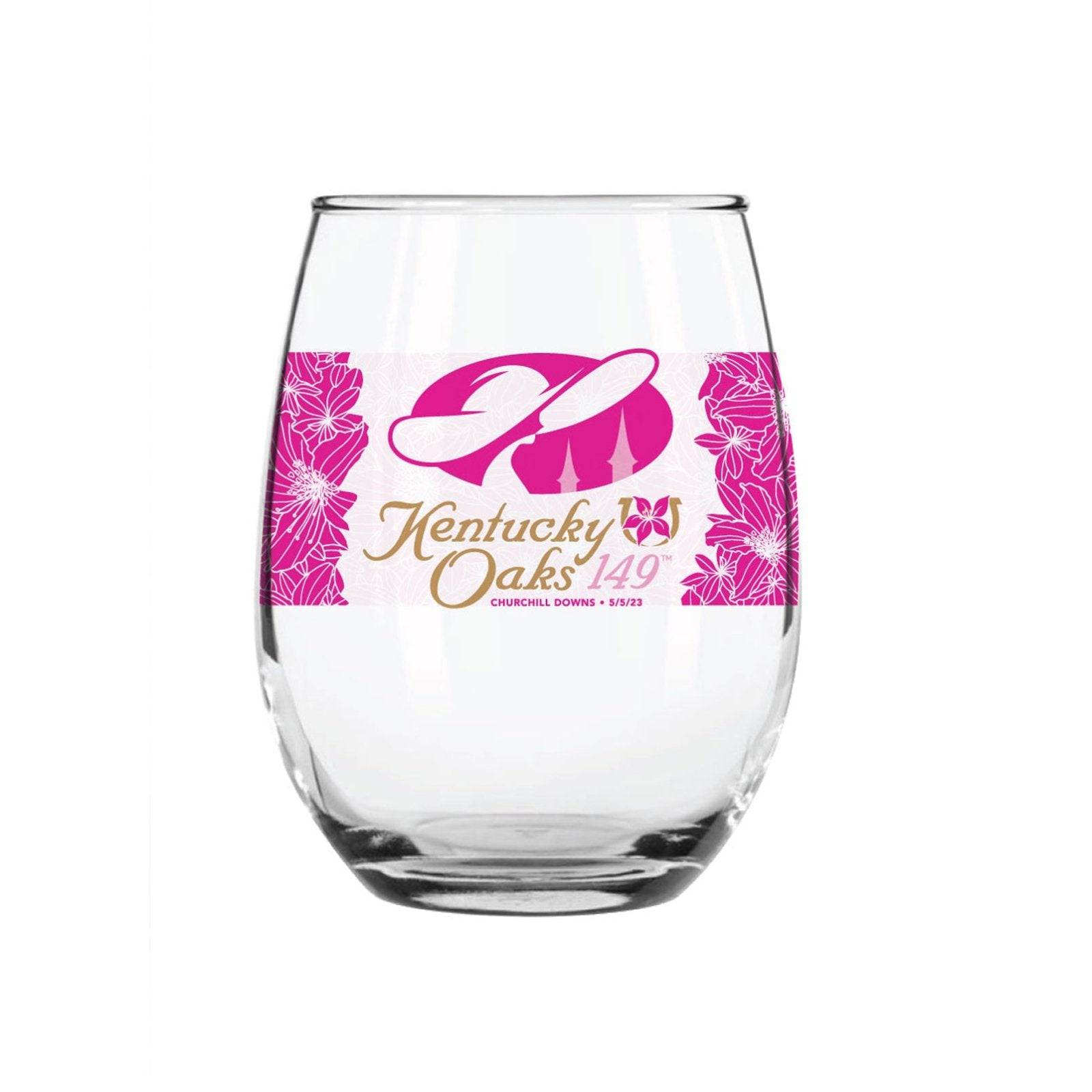 2023 Official 149th Kentucky Oaks Glass - A Taste of Kentucky
