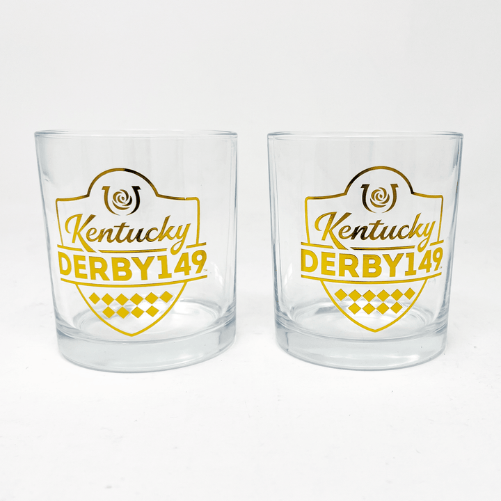 2023 Official 149th Old Fashion Glass Set - A Taste of Kentucky