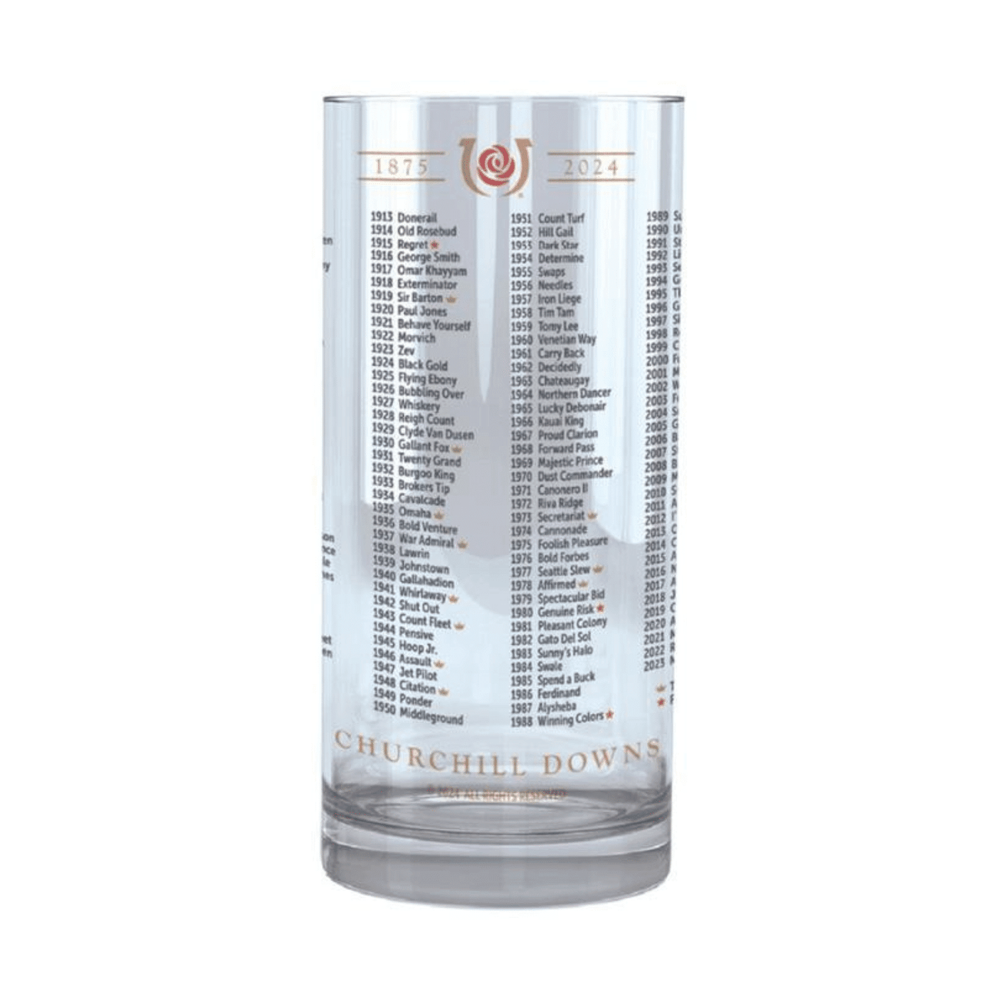 2024 Official 150th Kentucky Derby Mint Julep Glass - A Taste of Kentucky