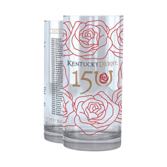 2024 Official 150th Kentucky Derby Mint Julep & Oaks Glass Duo - A Taste of Kentucky