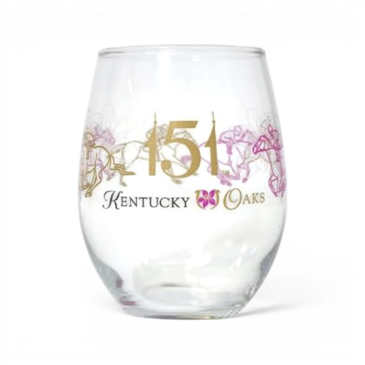 2025 Official 151st Kentucky Oaks Glass