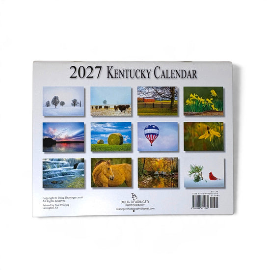 2027 Kentucky Calendar by Doug Dearinger