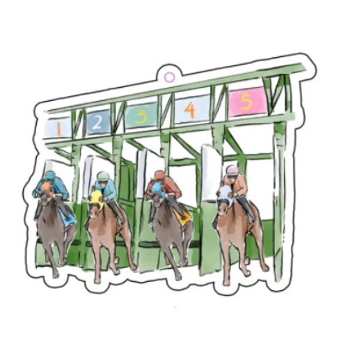 Kentucky Derby Horse Racing Air Freshener – Barrel Down South - A Taste of Kentucky