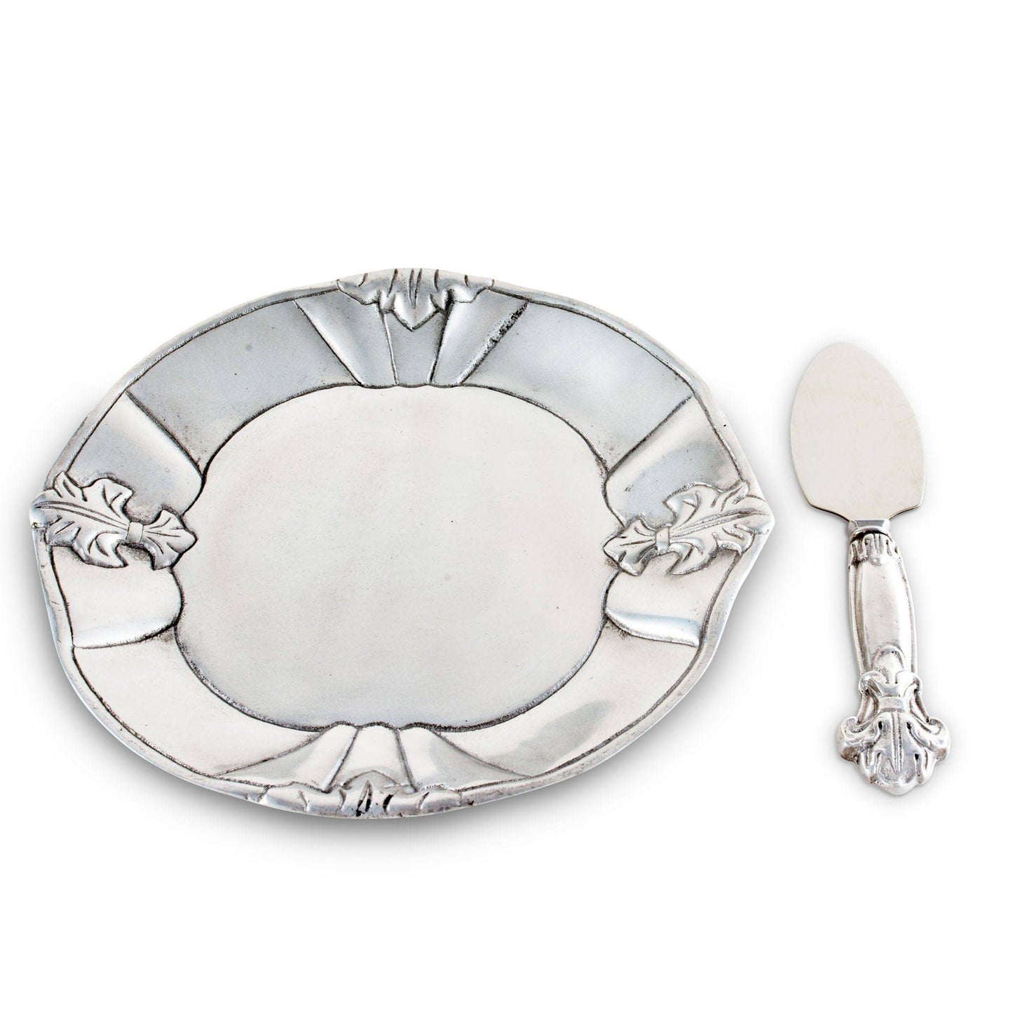 Fleur-De-Lis Plate with Server - A Taste of Kentucky