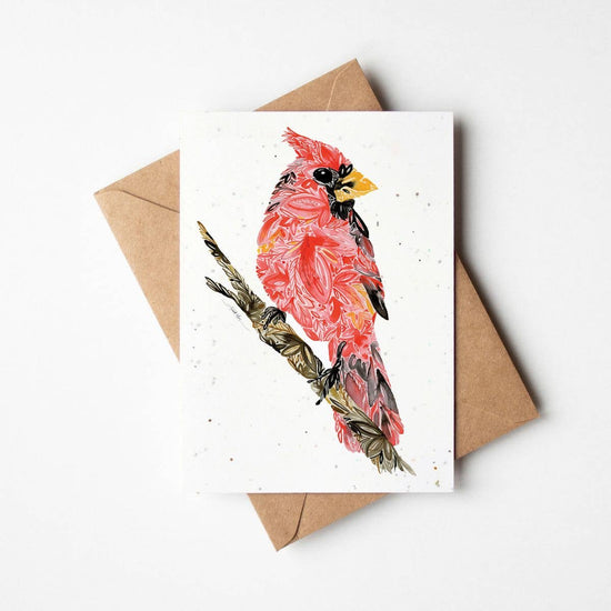 Cardinal II Plantable Greeting Card - A Taste of Kentucky
