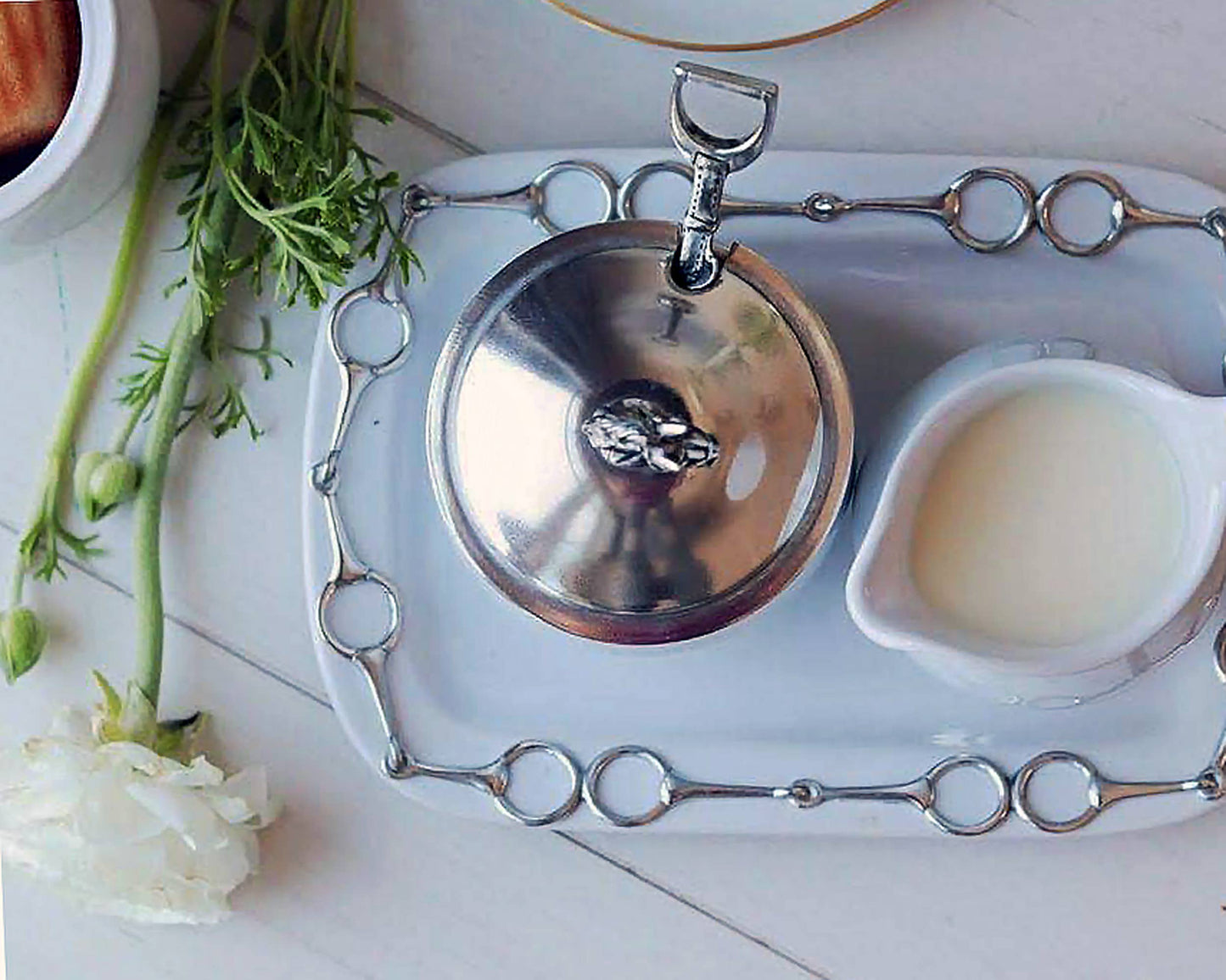 Equestrian Sugar and Creamer Set - A Taste of Kentucky