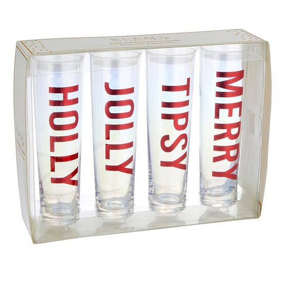 Set of 4 Champagne Flute - A Taste of Kentucky