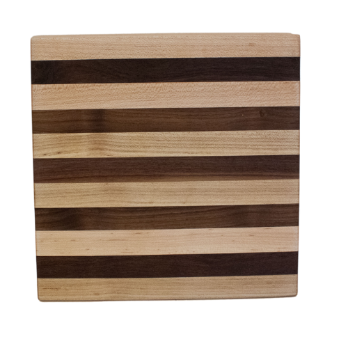 Appalachian Mountain Crafts Handcrafted Striped Wood Cutting Board - A Taste of Kentucky