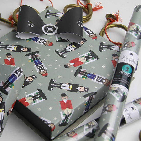 Christmas Gift Wrap - Hunt Seat Paper Co. - A Taste of Kentucky