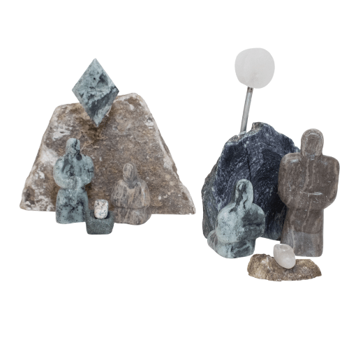 Handcrafted Nativity Scene by Joseph Farmer - A Taste of Kentucky