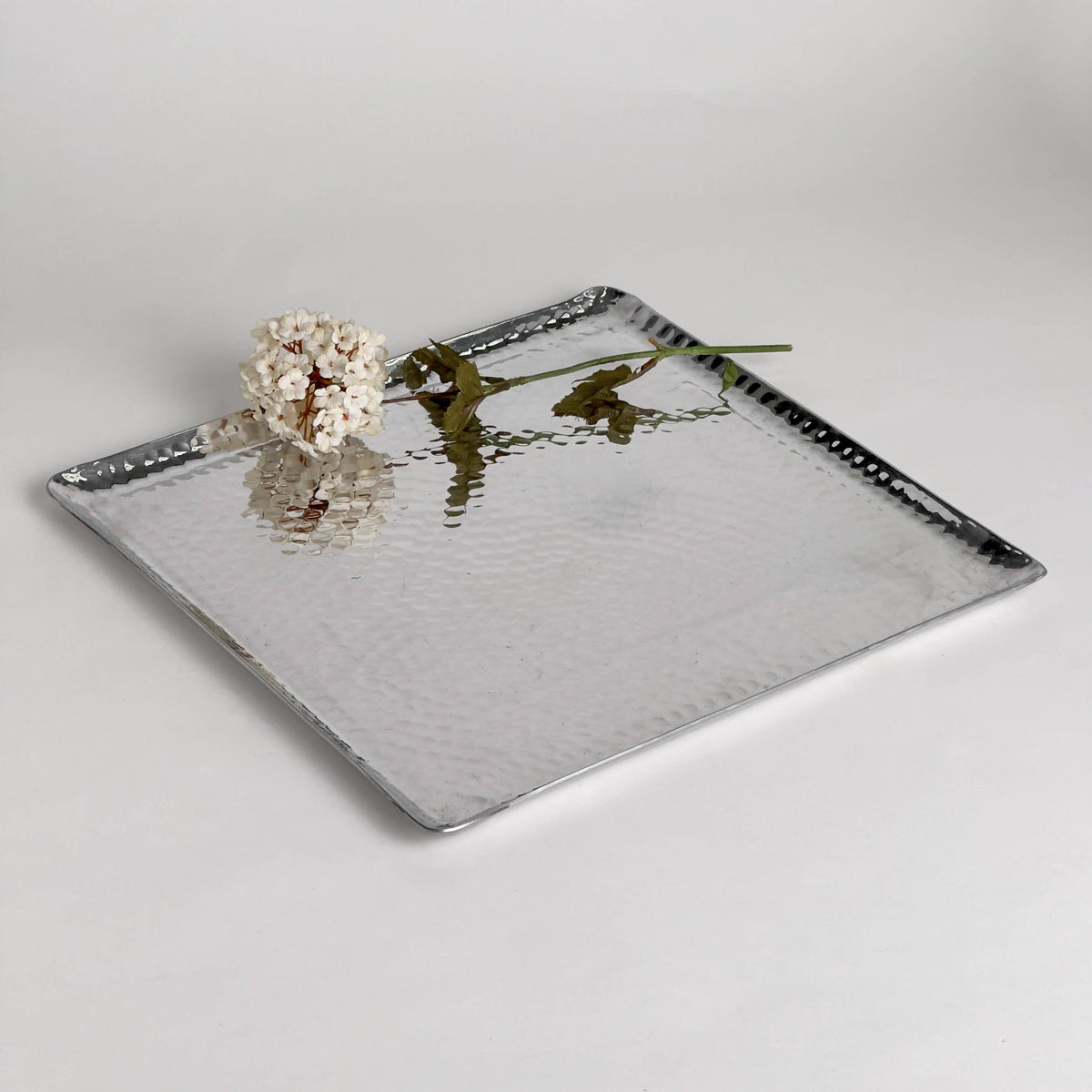 Hammered Square Tray - A Taste of Kentucky