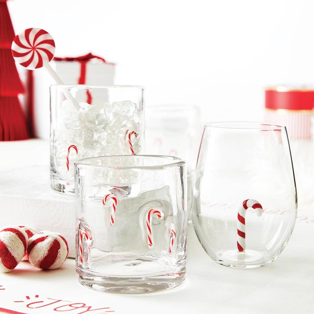 Acrylic Stir Sticks - Peppermint - A Taste of Kentucky