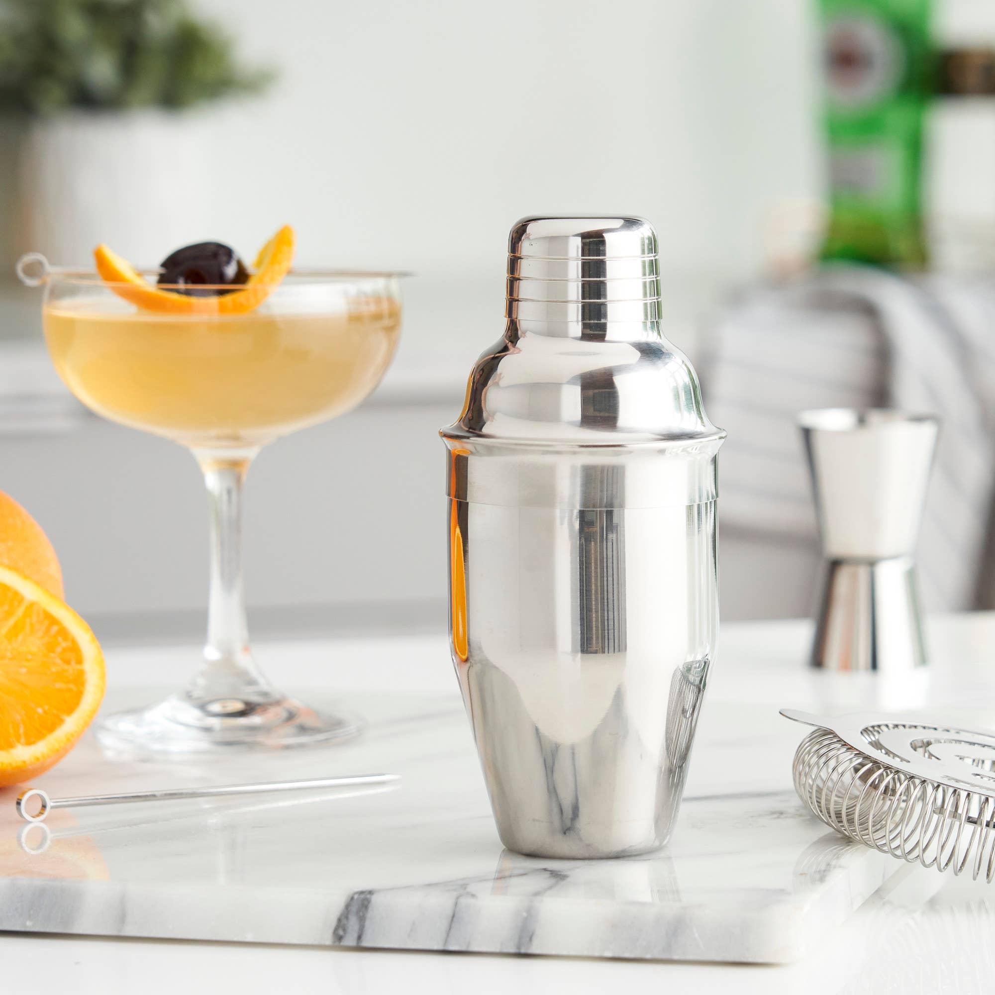 Contour Stainless Steel Cocktail Shaker ASSORTED SIZES