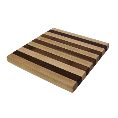 Appalachian Mountain Crafts Handcrafted Striped Wood Cutting Board - A Taste of Kentucky