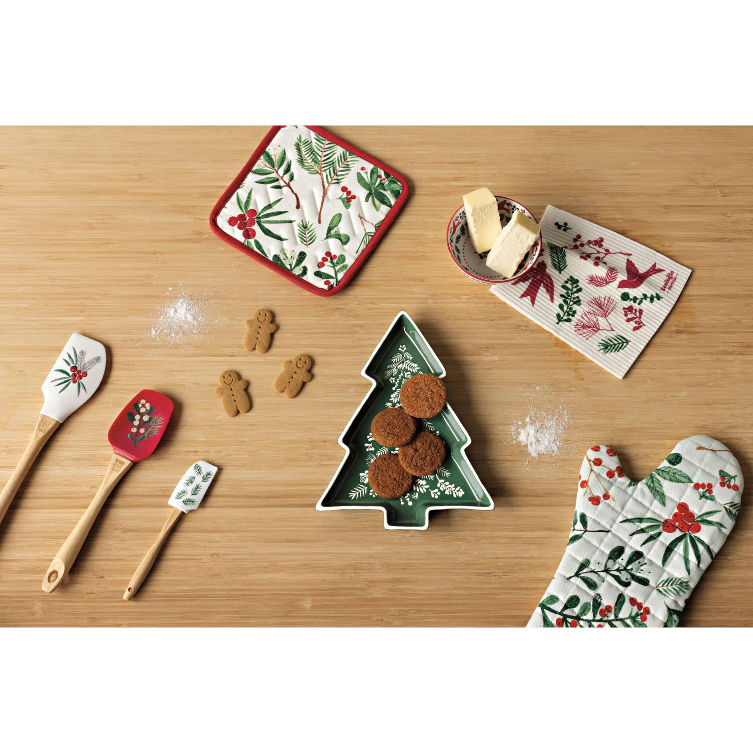 Winterberry Silicone Christmas Spoonula