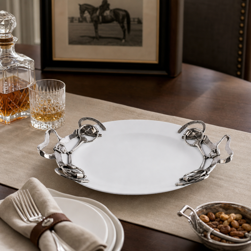 Horseshoe & Bit Tray - Large - A Taste of Kentucky