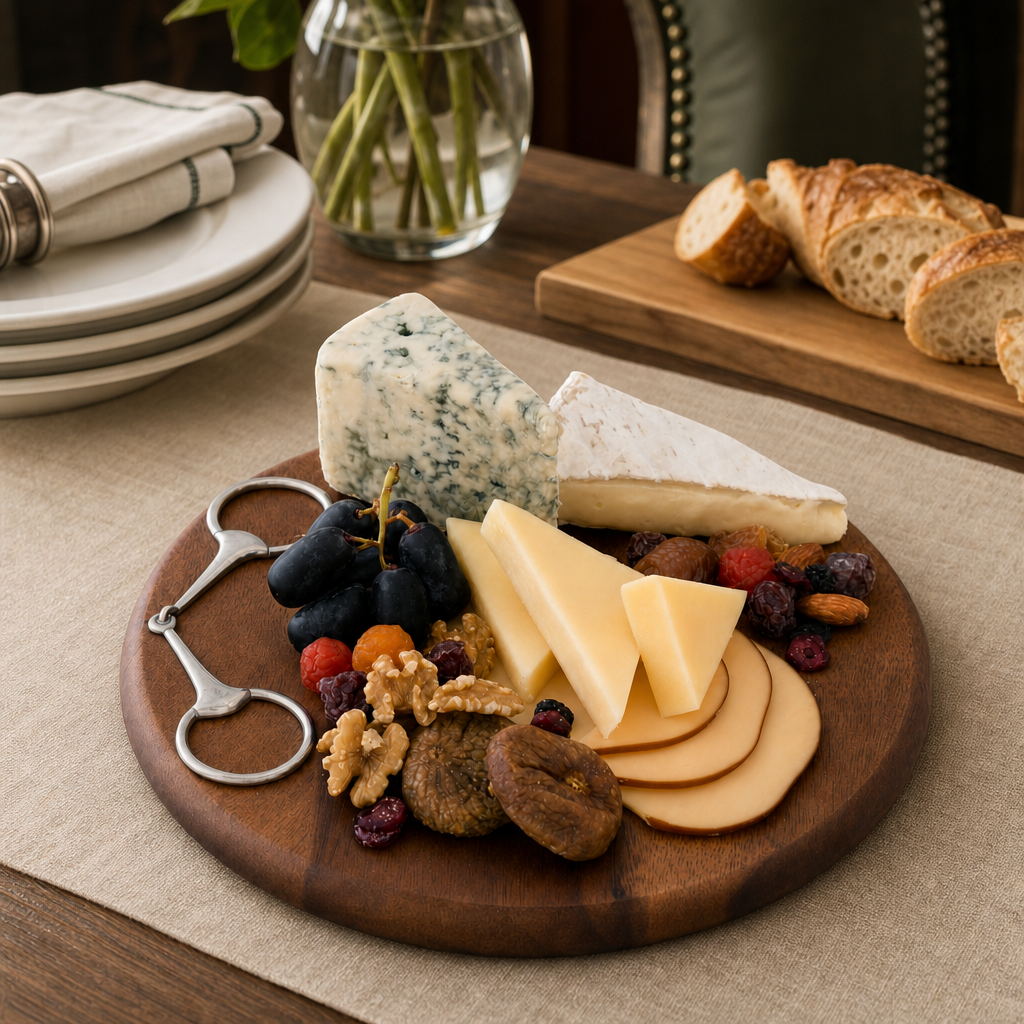 Cheese Board - Equestrian Bit - A Taste of Kentucky