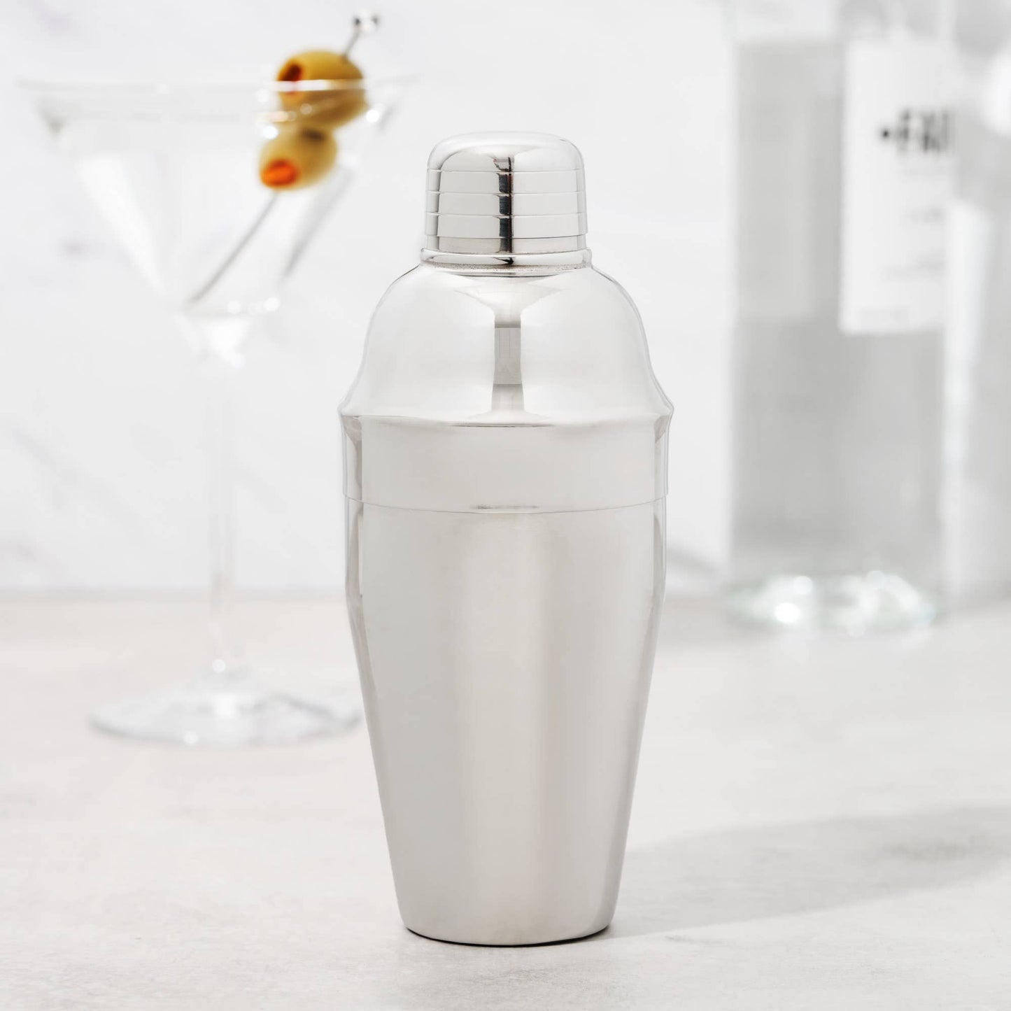 Contour Stainless Steel Cocktail Shaker ASSORTED SIZES