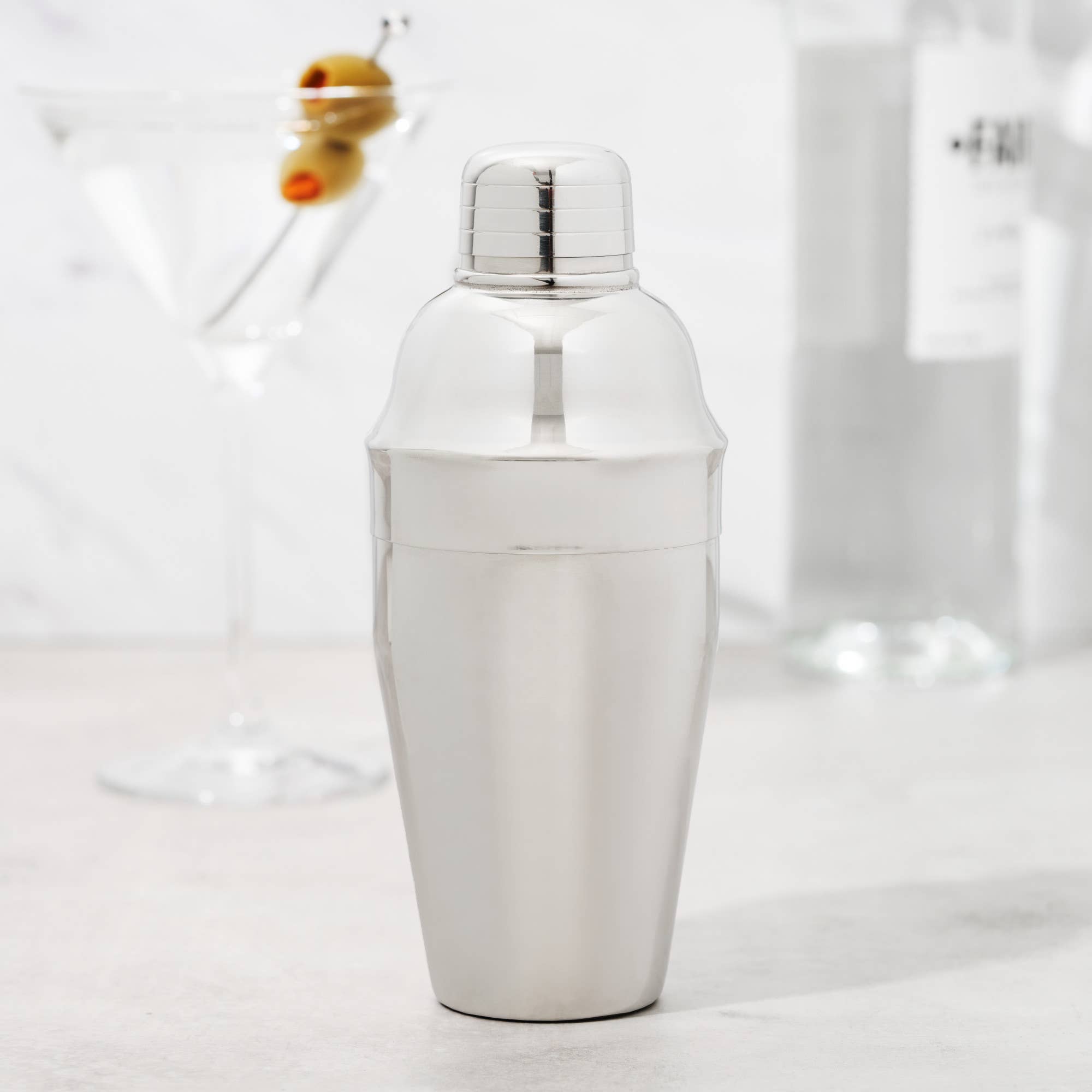 Contour Stainless Steel Cocktail Shaker ASSORTED SIZES