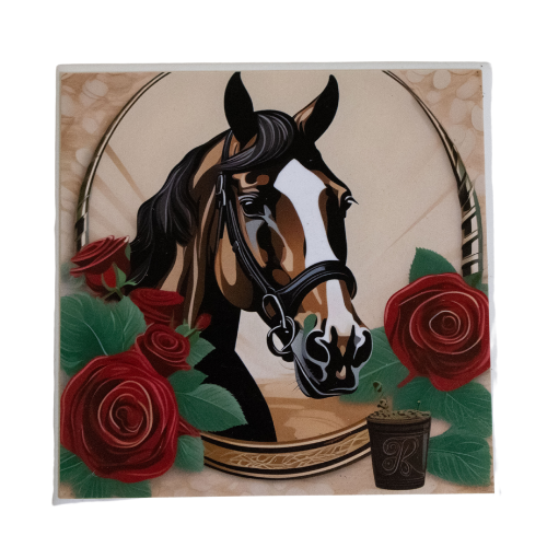 Kentucky Derby Ceramic Coaster - A Taste of Kentucky