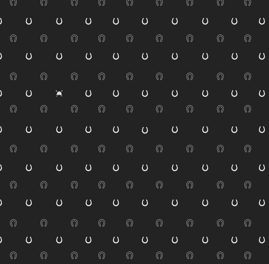 Lucky Slate Equestrian Horseshoe Gift Wrap Paper in Roll - A Taste of Kentucky