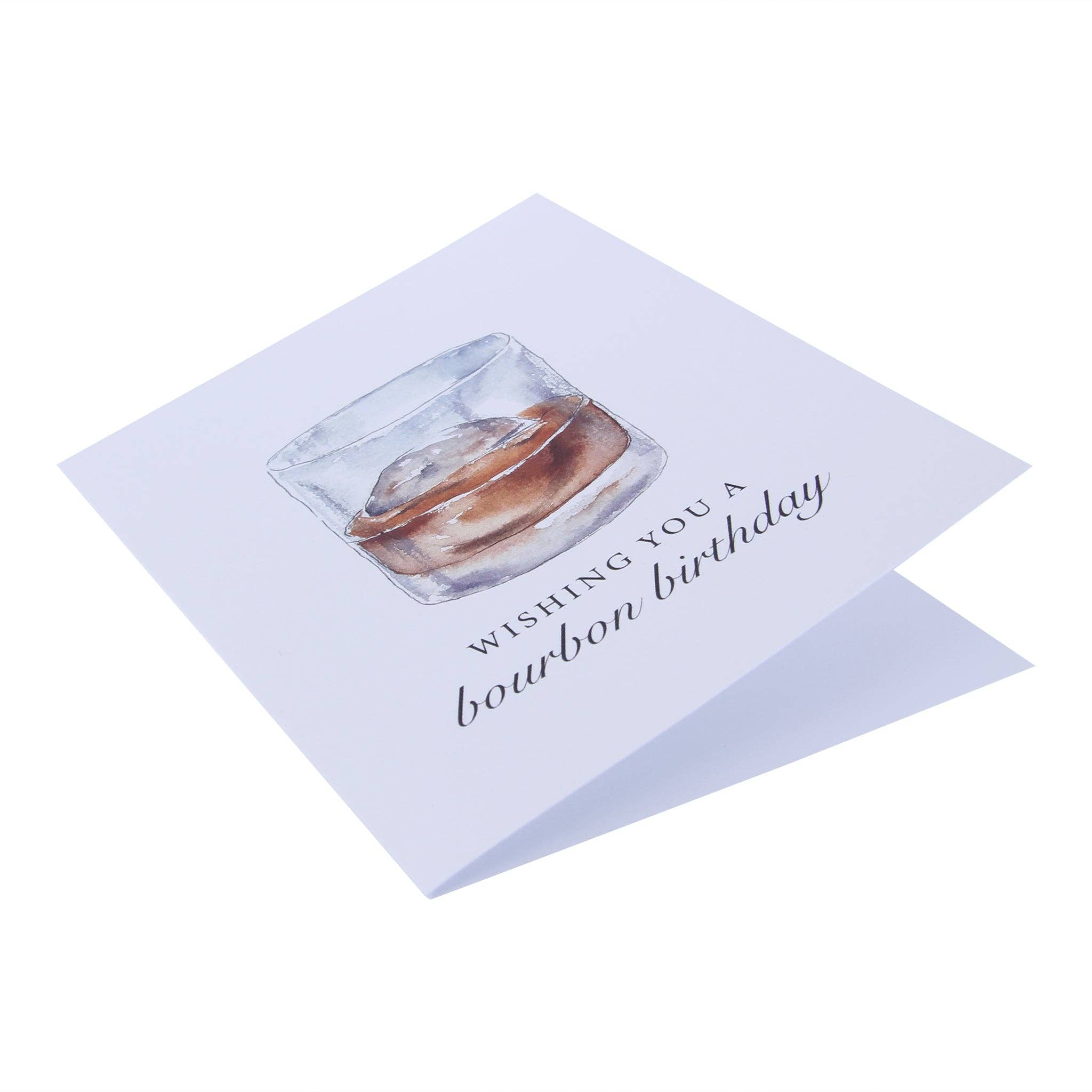 Bourbon Birthday Card