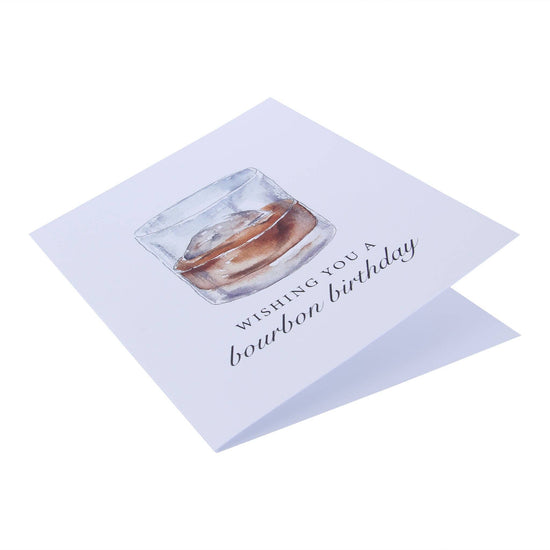 Bourbon Birthday Card