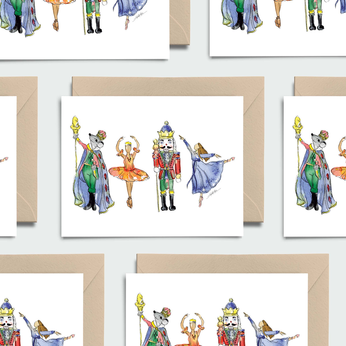 Nutcracker Notecard Stationery Set - A Taste of Kentucky