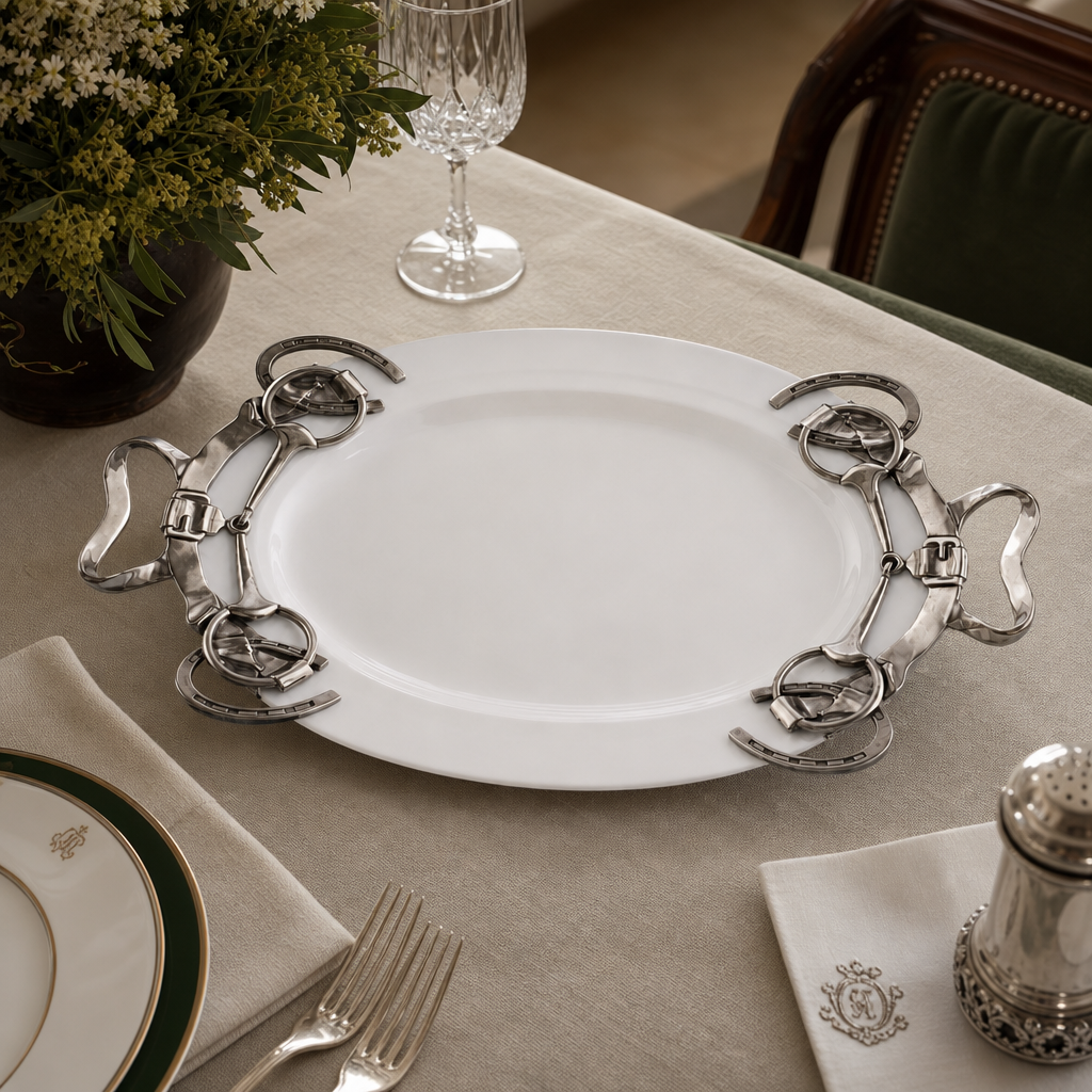 Horseshoe & Bit Tray - Large - A Taste of Kentucky