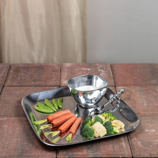5" Square Aluminum Bowl - A Taste of Kentucky