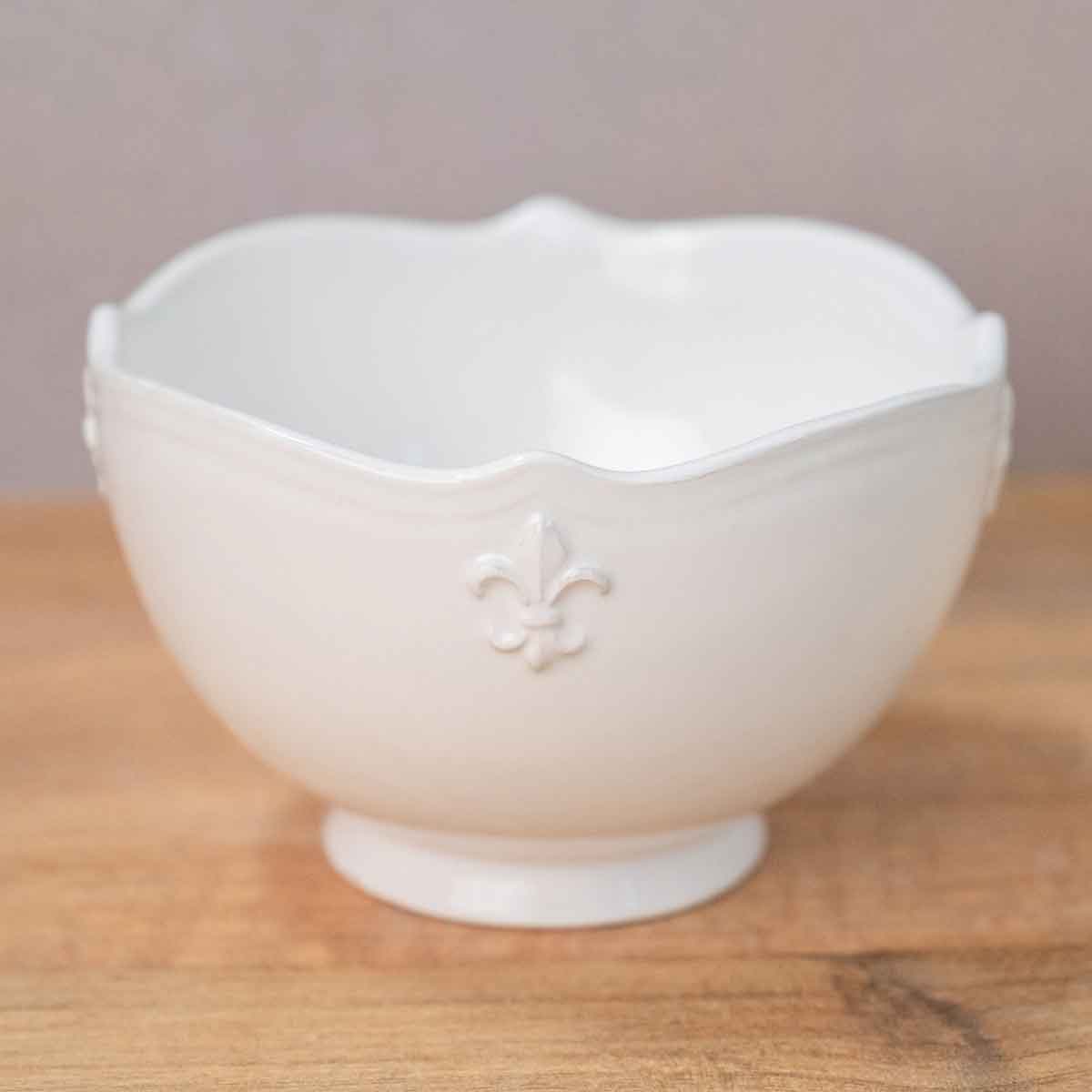 LaFleur Bowl   White   5" - A Taste of Kentucky