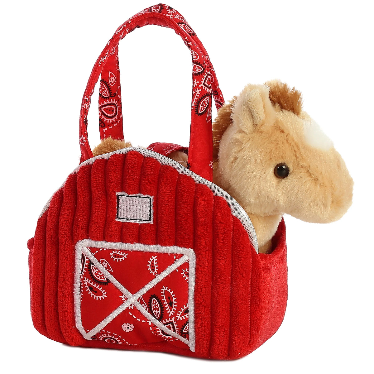 Aurora® - Fancy Pals™ - 7" Red Barn Horse - A Taste of Kentucky