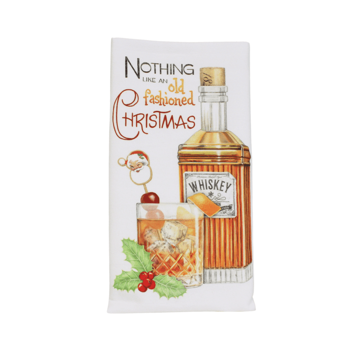 Old Fashioned Christmas Flour Sack Towel - A Taste of Kentucky