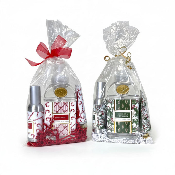 8 Oak Lane Holiday Gift Set | Room Spray, Foaming Hand Soap & Hand Cream Christmas Gift