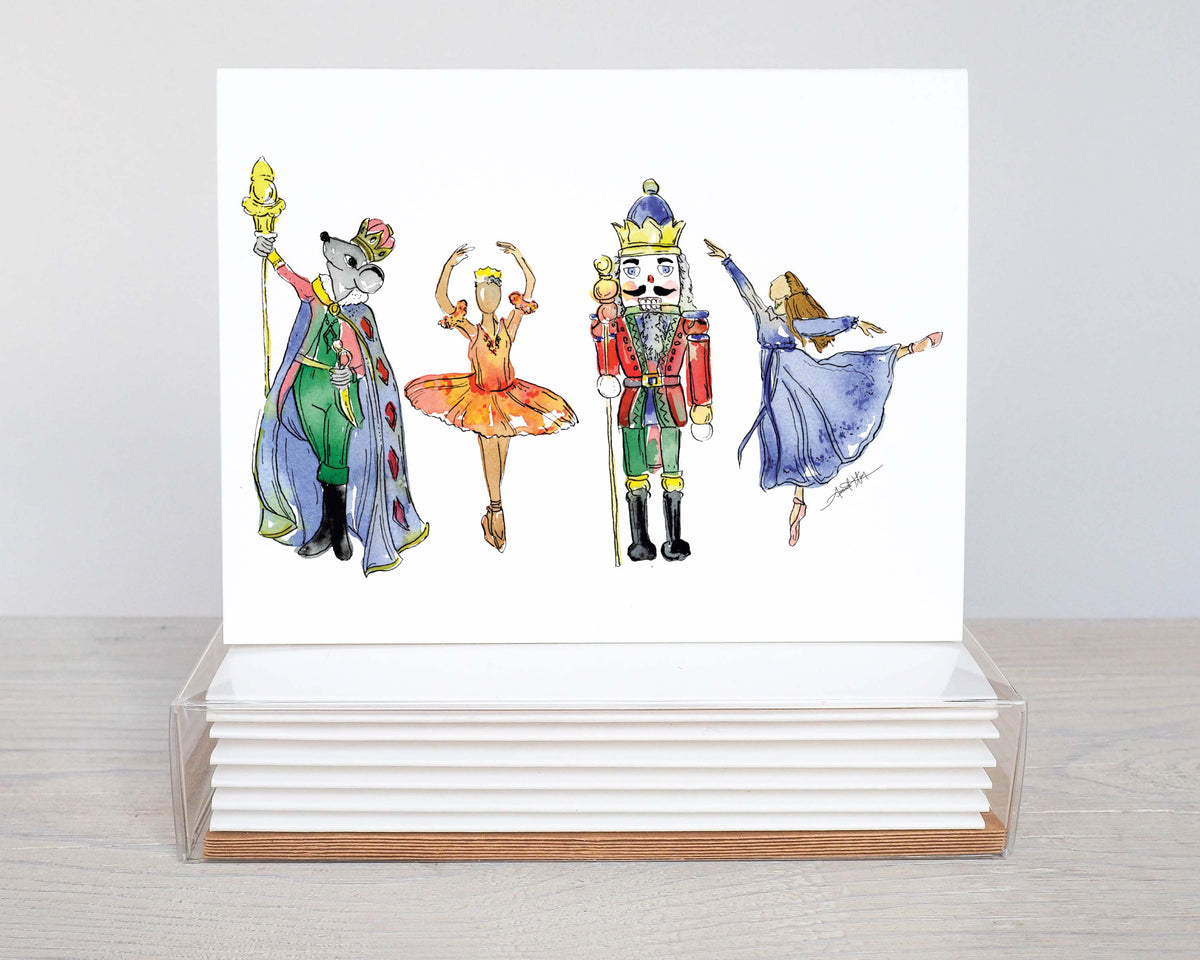 Nutcracker Notecard Stationery Set - A Taste of Kentucky