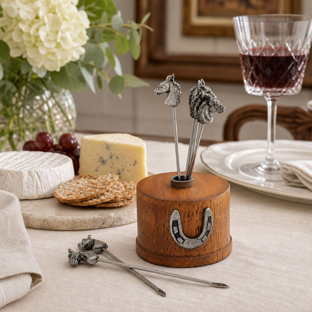 Equestrian Cheese Pick Set - A Taste of Kentucky