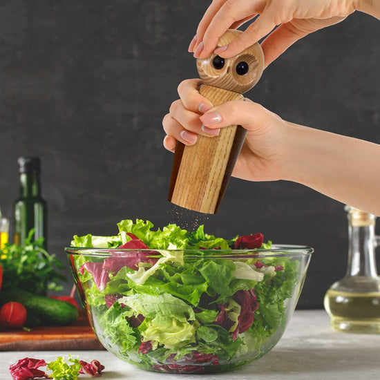 Rock & Branch® Owl Refillable Pepper Mill - A Taste of Kentucky