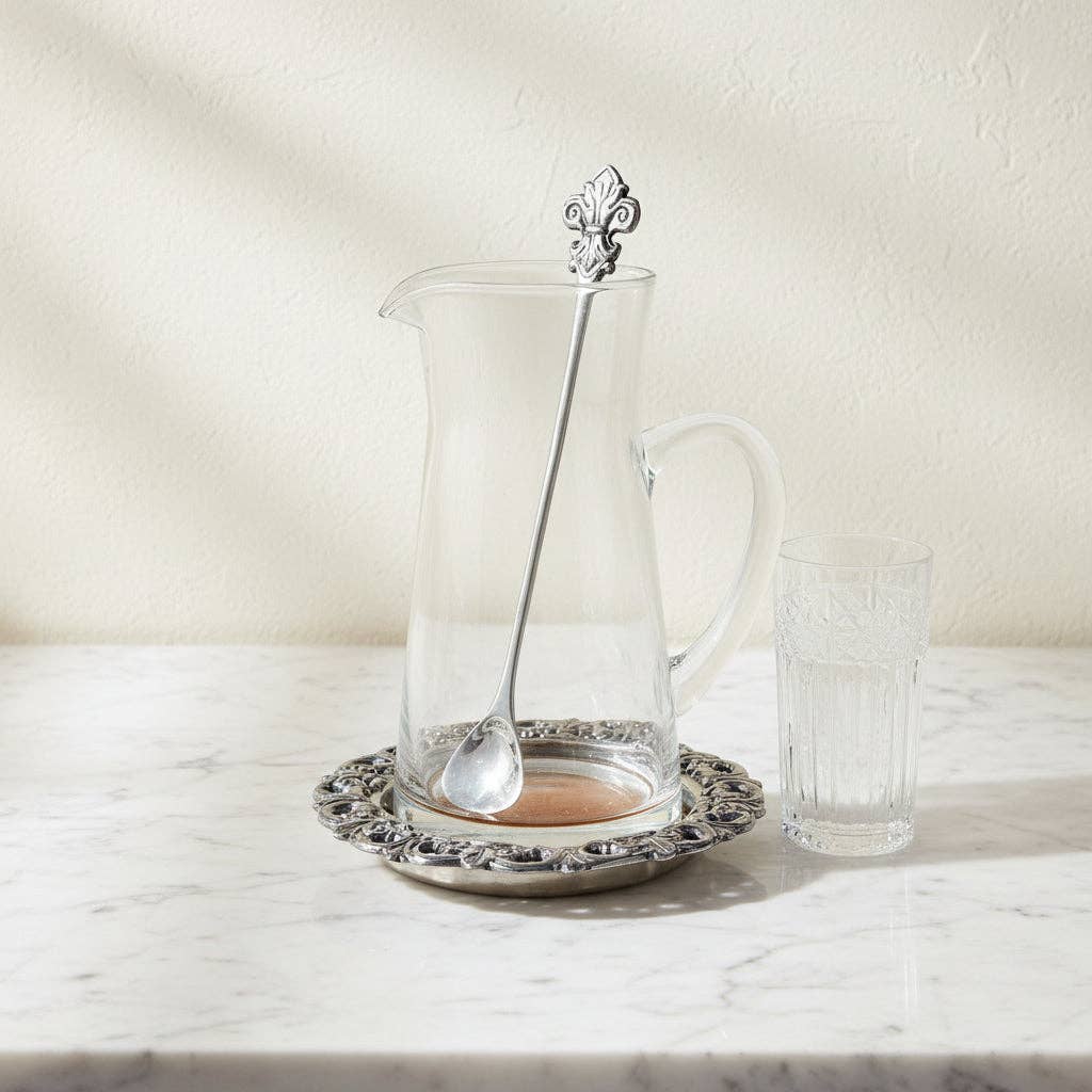 Fleur-De-Lis Pitcher Set - A Taste of Kentucky