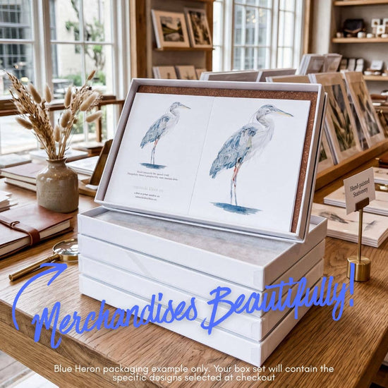 Cardinal II Notecards Box Set | Watercolor Stationery - A Taste of Kentucky