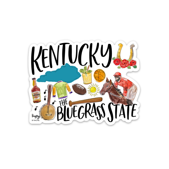 State of Kentucky Sticker - A Taste of Kentucky