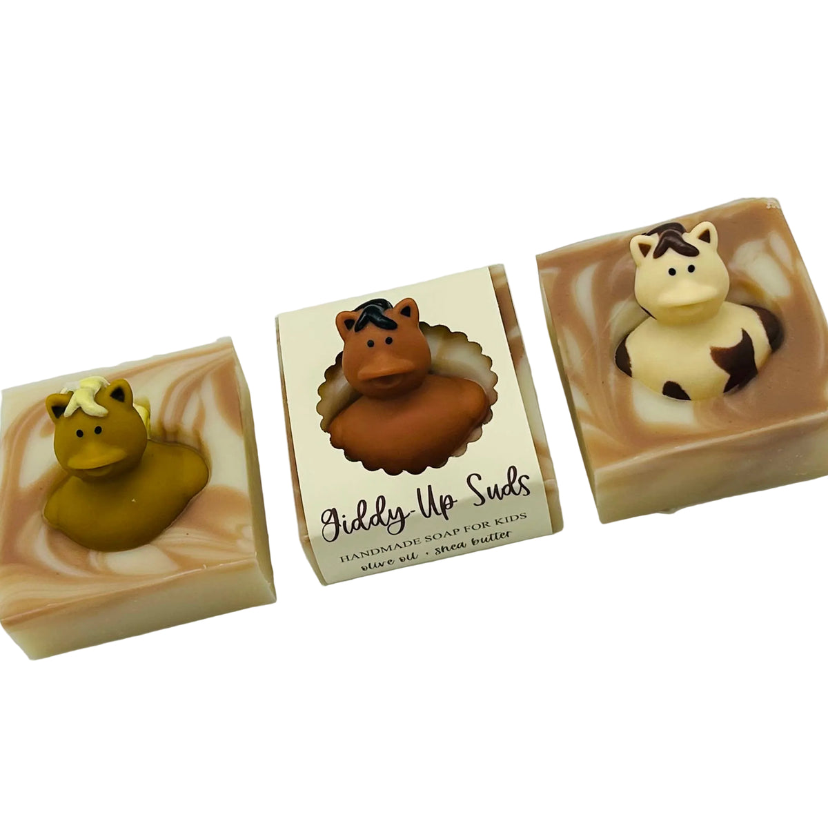 Giddy-Up Suds Handmade Novelty Soap Bar VEGAN COLD PROCESS
