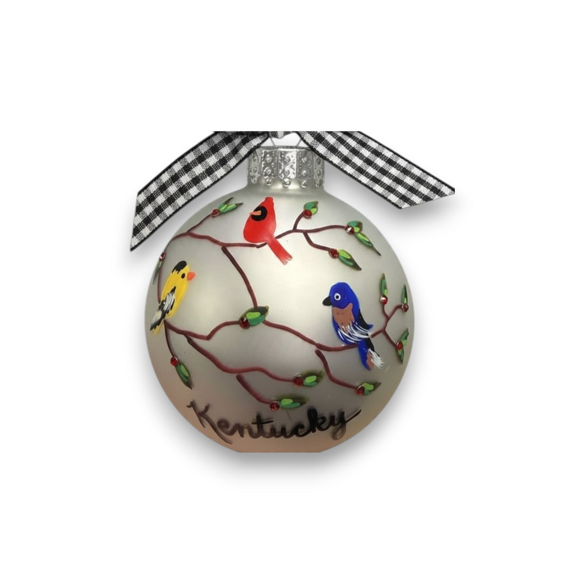 Kentucky Themed Hand Painted Ornaments
