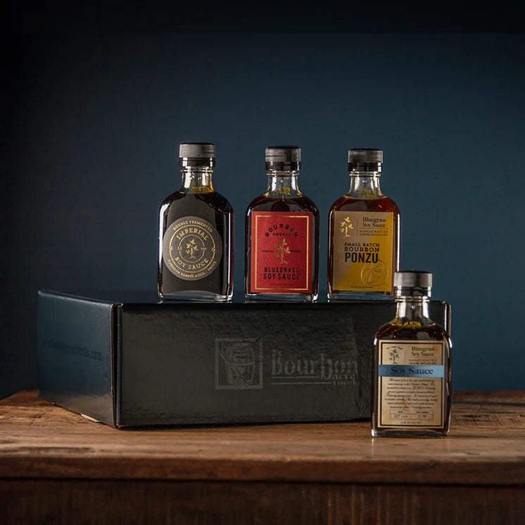 Bluegrass Soy Sauce | Original Microbrewed Bourbon Barrel-Aged Soy Sauce