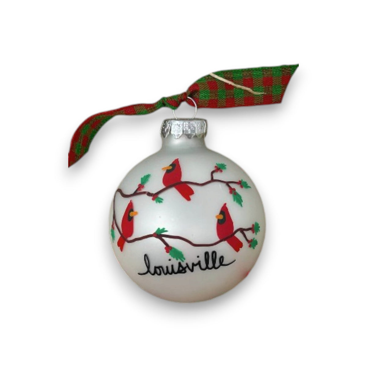 Cardinal Hand Painted Ornaments