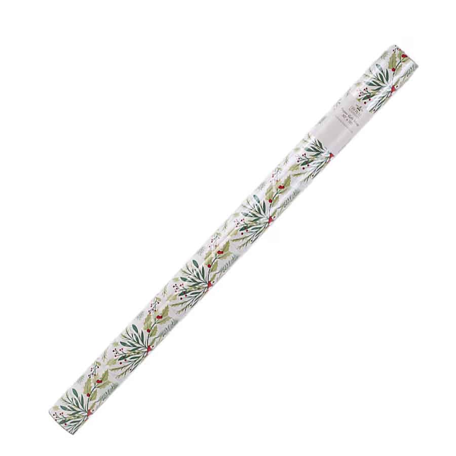 Holly Jolly Paper Gift Wrap - A Taste of Kentucky