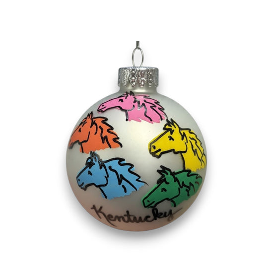 Kentucky Themed Hand Painted Ornaments