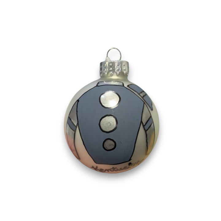 Jockey Silk Hand Painted Ornaments