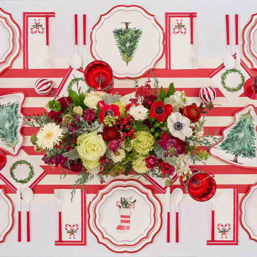 Merry & Bright Paper Cocktail Napkins - A Taste of Kentucky